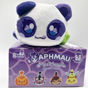 Aphmau MeeMeows Limited Edition Safari Litter PANDA CAT Plush Stuffed Animal